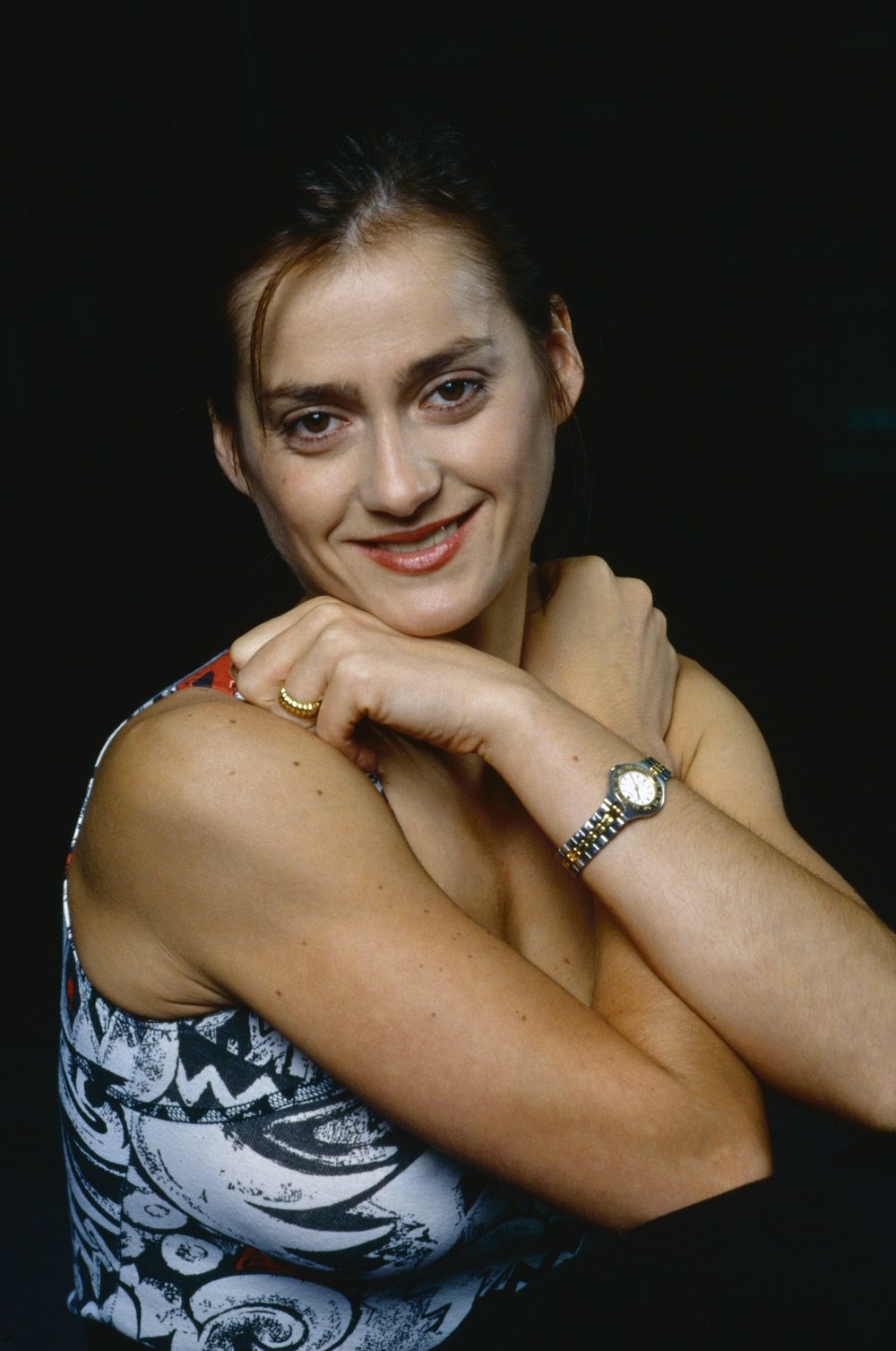 Nadia Comaneci   (Photo by Jean-Yves Ruszniewski/TempSport/Corbis/VCG via Getty Images)