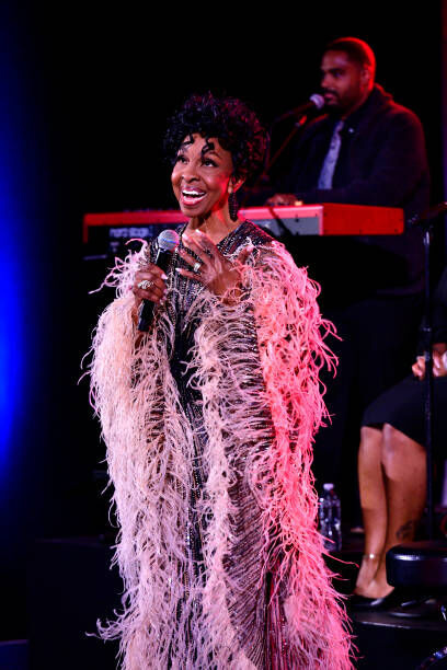NEW YORK, NEW YORK - JUNE 06: Gladys Knight performs on stage during HSS 37th Annual Tribute Dinner at American Museum of Natural History on June 06, 2022 in New York City. (Photo by Eugene Gologursky/Getty Images for Hospital for Special Surgery)