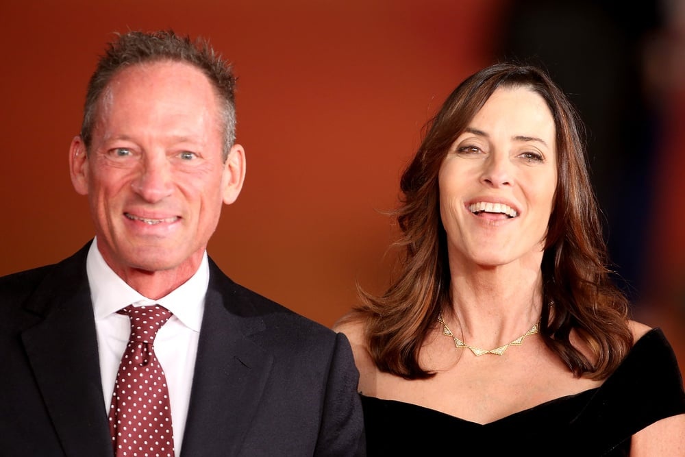 ROME, ITALY - OCTOBER 20: Anthony Peck and Cecilia Peck walk a red carpet honouring Gregory Peck during the 11th Rome Film Festival at Auditorium Parco Della Musica on October 20, 2016 in Rome, Italy. (Photo by Franco Origlia/Getty Images)